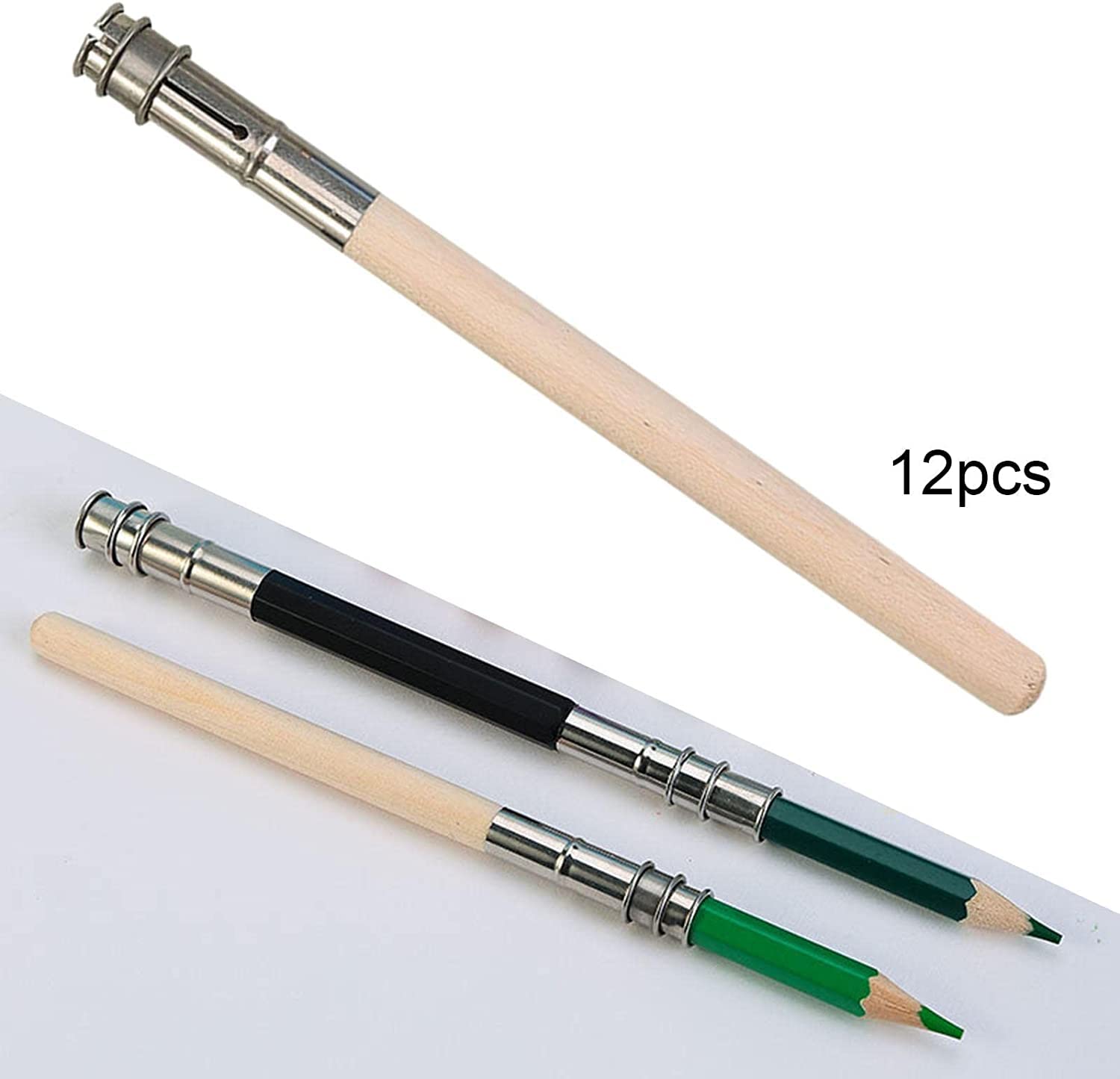 鉛筆ホルダー貴重な屋久杉の補助軸 , 鉛筆キャップ, E125 平井木工挽物所 HIRAIMOKKOUHIKIMONOJYO 鉛筆補助軸 雲舟